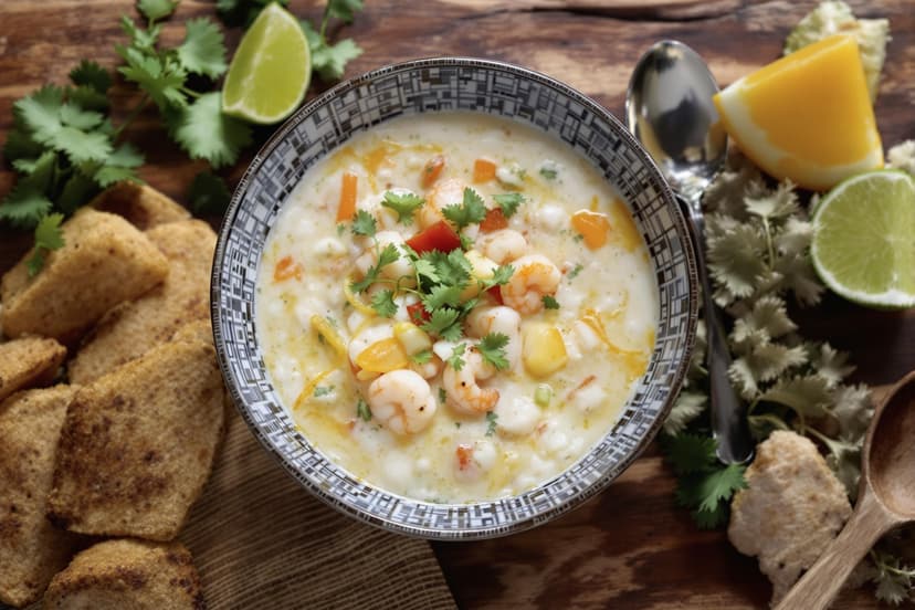 Thai Shrimp and Scallop Chowder