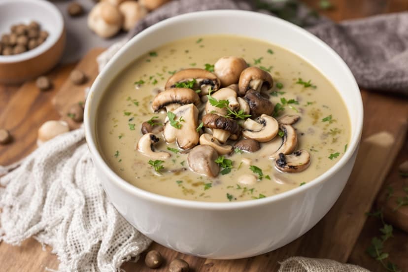 Wild Mushroom Soup