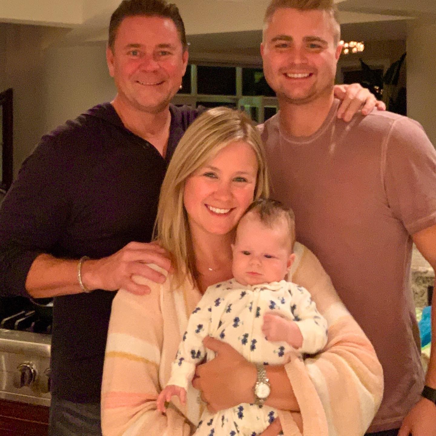 Family in the kitchen