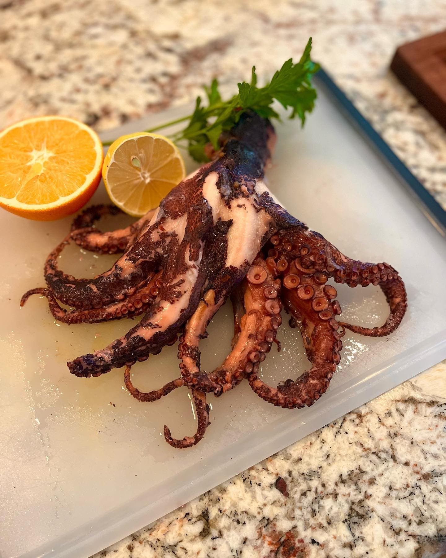 Family in the kitchen