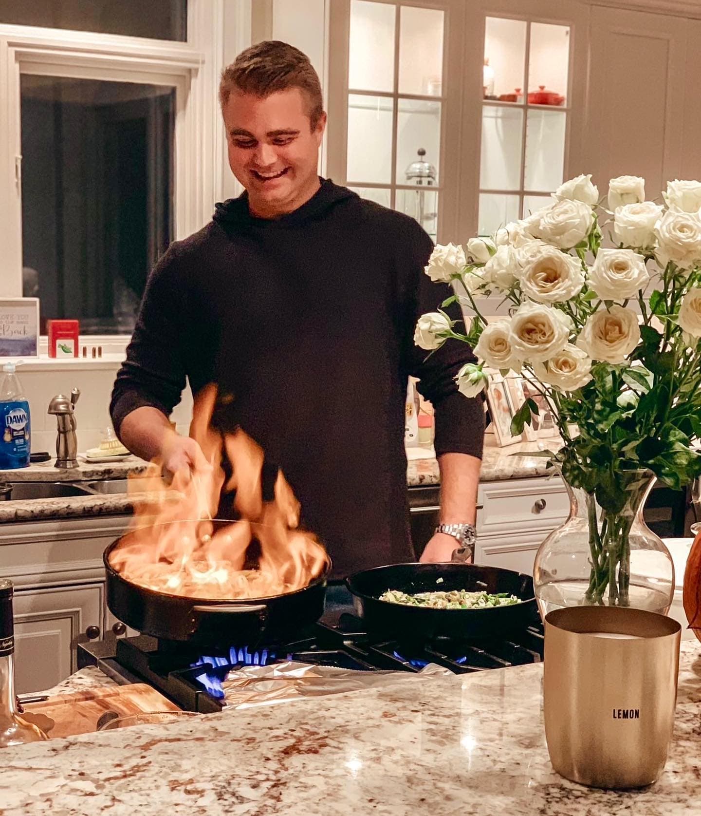 Family in the kitchen